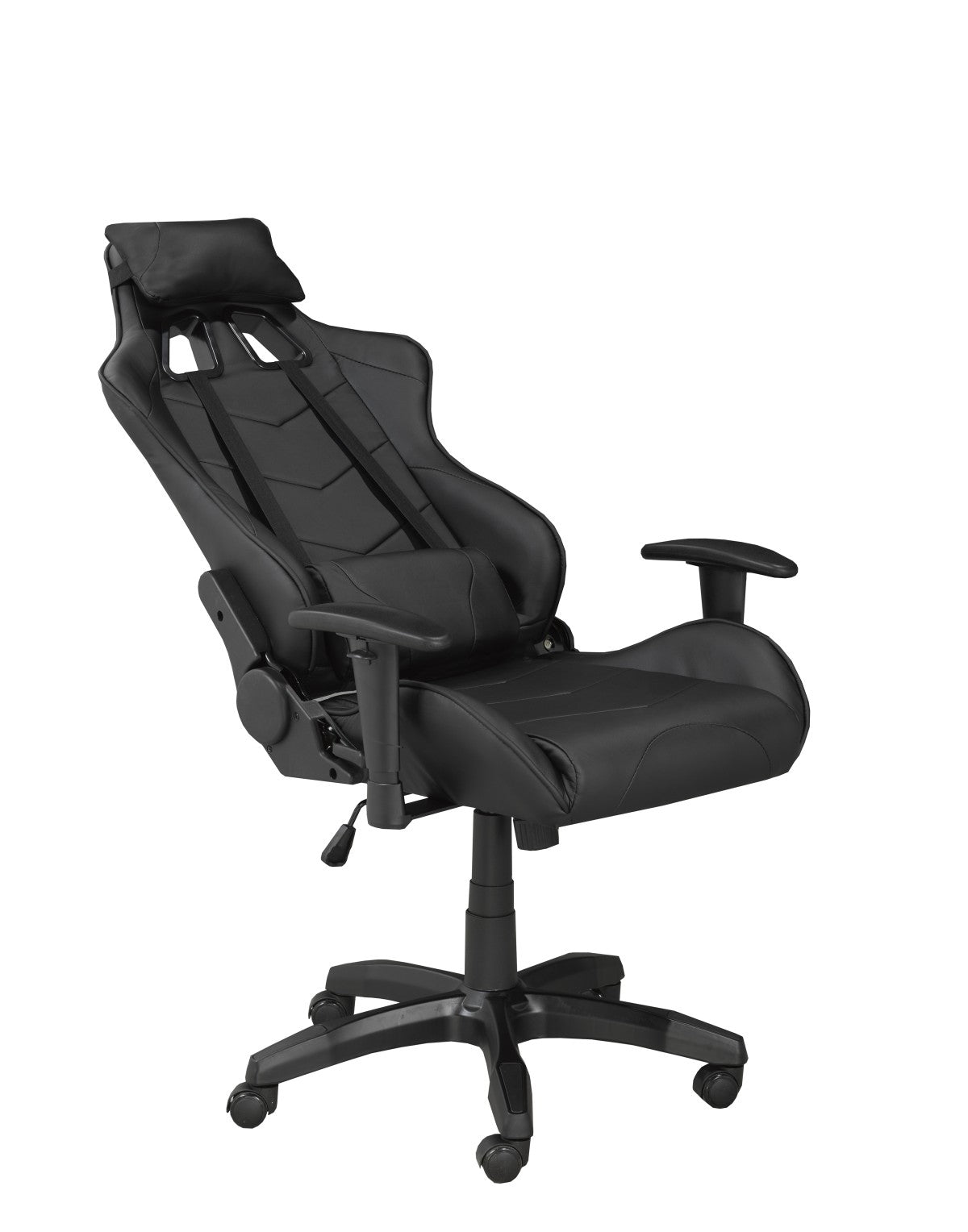 Premium Black Gaming Desk & Chair Set - Ergonomic Computer Desk with Cup Holder & Headphone Hook - Perfect for PC, PS5, Xbox Gaming Setup & Home Office Workspace