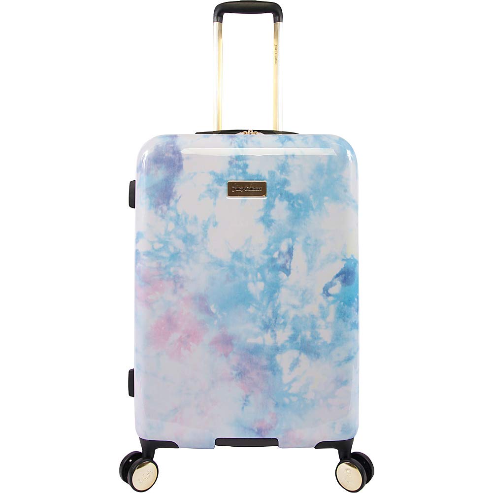 Juicy Couture Women's Sadie 3-Piece Hardside Spinner Luggage Set - Watercolor Purple, Lightweight Suitcase with 360° Wheels for Travel, Vacation & Business Trips