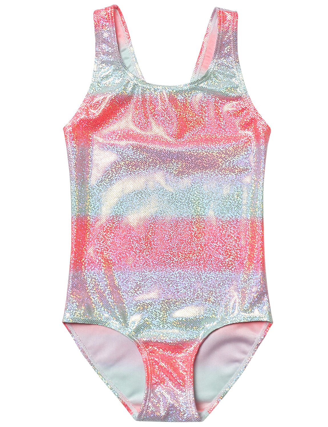 **Unicorn Mermaid One Piece Swimsuits for Girls - Cute Bathing Suits for Kids - Perfect for Pool, Beach & Summer Vacations**