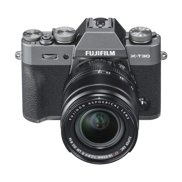 Fujifilm X-T30 Mirrorless Digital Camera with XF 18-55mm Lens Kit - Charcoal Black | Perfect for Travel Photography, Vlogging & Street Shooting