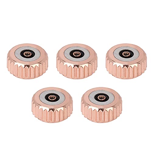 6.5mm Watch Crown Replacement Parts - Flat Hole Smart Watch Repair Kit for Watchmakers & Repair Shops - Compatible with Various Wristwatches - Perfect for DIY Watch Maintenance and Professional Repairs