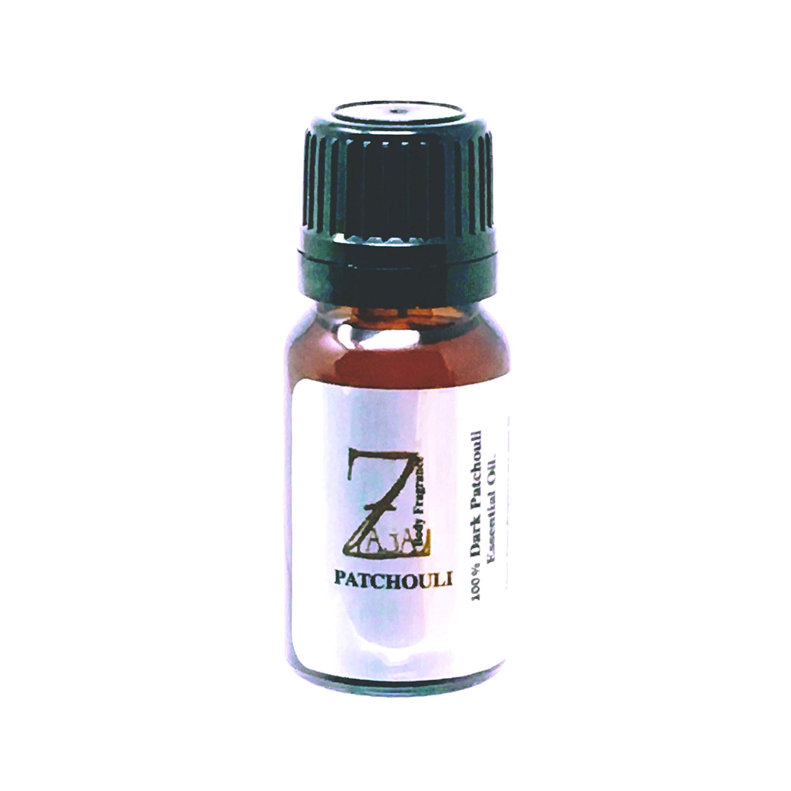 ZAJA Natural Patchouli Essential Oil Perfume - 100% Pure & Organic Fragrance for Aromatherapy, Meditation & Relaxation