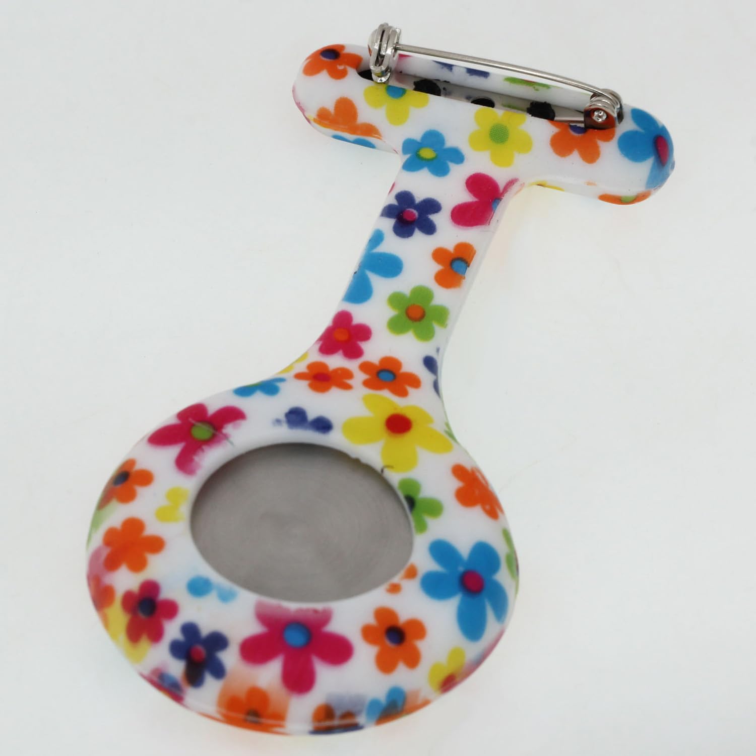 Stylish Nurse Watch - Printed Clip-On Fob Brooch Pendant Pocket Watch for Medical Professionals | Perfect for Nurses, Doctors & Healthcare Workers | Ideal for Hospital Shifts, Clinical Work & Medical Duties