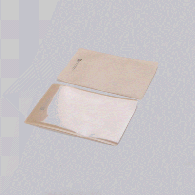 Heat Sealable Kraft Plastic Sandwich & Snack Bags - 8 3/4