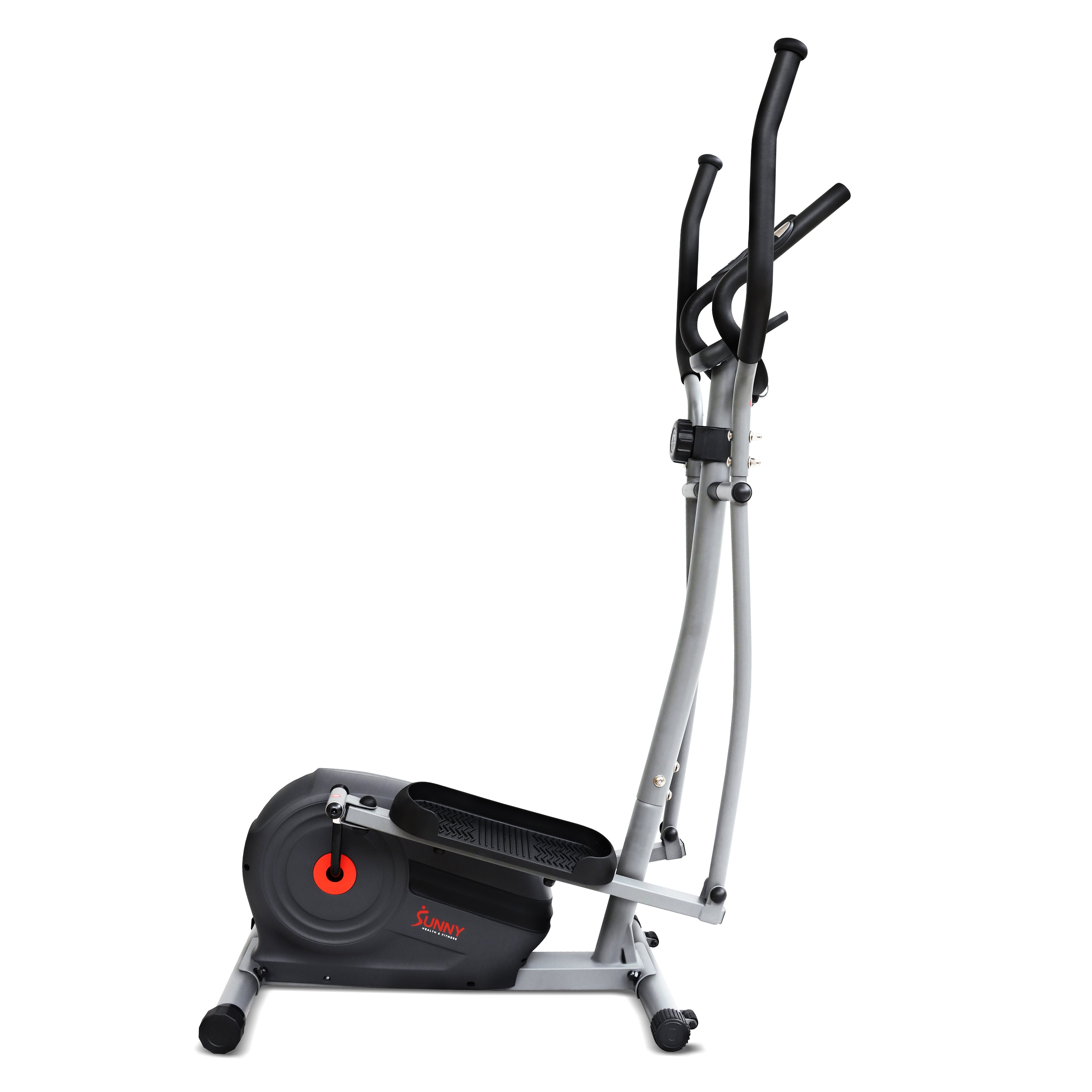 Smart Magnetic Elliptical Machine with SunnyFit® App - Bluetooth Connected Home Gym Equipment for Cardio & Full Body Workout - Perfect for Small Spaces & Home Fitness