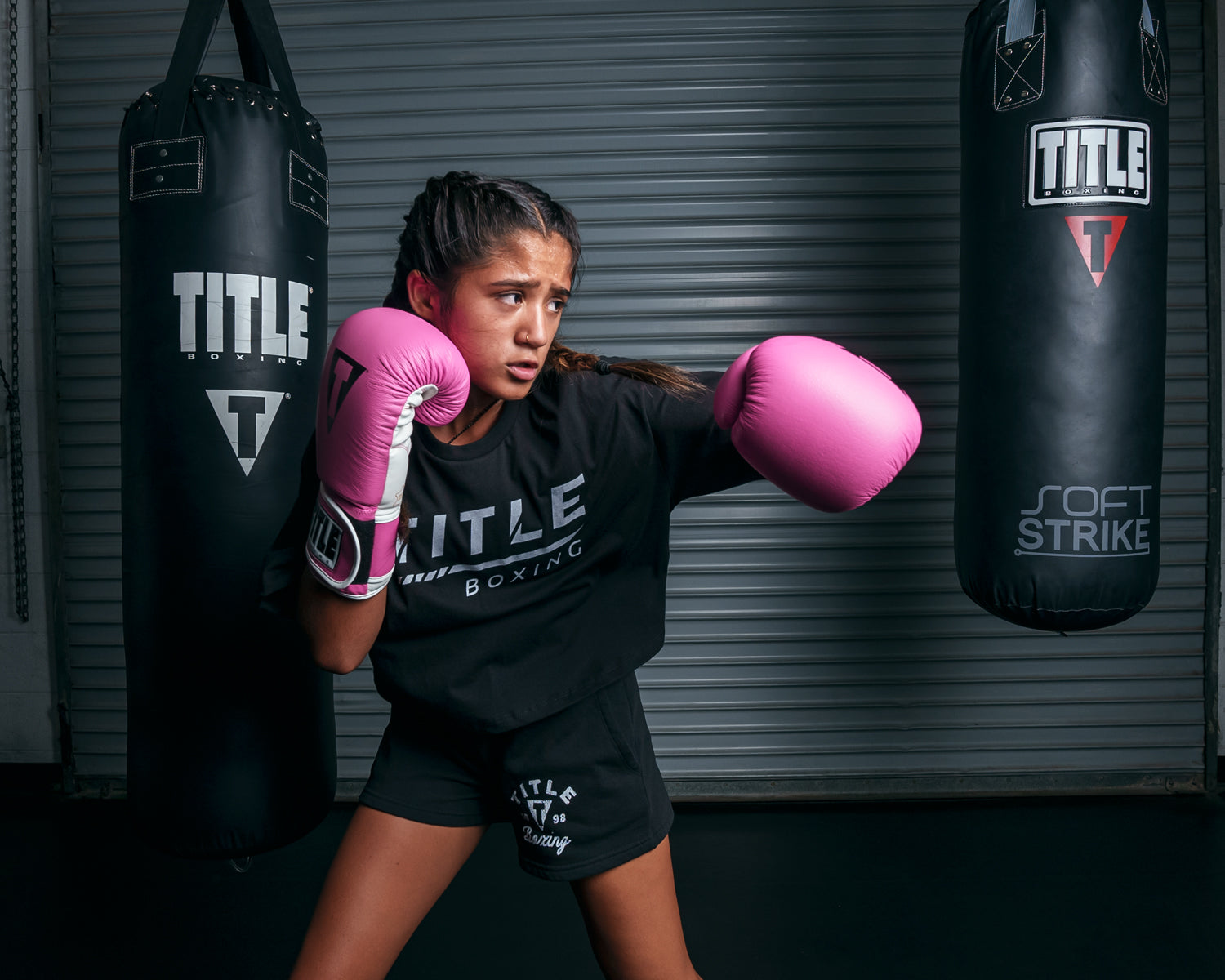 TITLE Boxing Pro Style Leather Training Boxing Gloves 3.0 - Premium Leather Punching Mitts for Boxing, MMA & Kickboxing - Ideal for Training, Sparring & Fitness Workouts