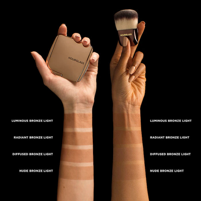 Hourglass Ambient Lighting Bronzer - Natural Glow Makeup for Face & Body | Perfect for Contouring, Highlighting & Everyday Wear