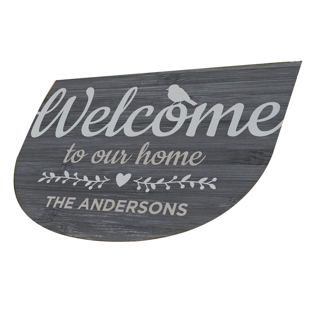 Personalized Welcome Doormat - Custom Home Entry Mat for Housewarming Gifts & Front Door Decor - Perfect for Holidays, New Home Owners & Seasonal Decorations