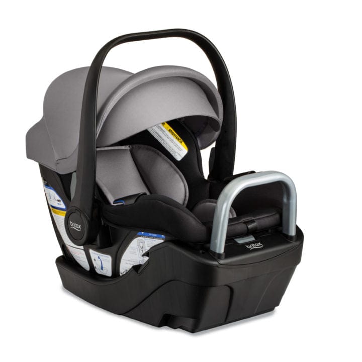 Britax Willow S Infant Car Seat with Alpine Base - Lightweight & Safe Baby Carrier for Newborns 0-35 lbs - Perfect for Travel, Shopping & Daily Commutes