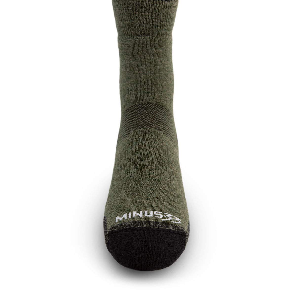 Premium USA Made Merino Wool Hiking Crew Socks - Moisture Wicking & Temperature Regulating for Outdoor Adventures - Perfect for Hiking, Camping & Mountain Climbing