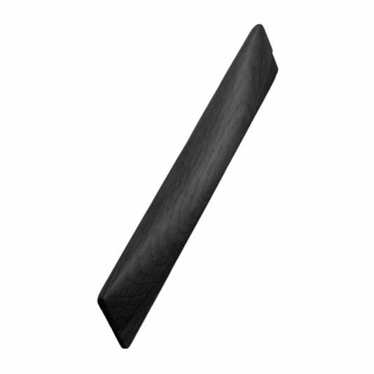 Black Wooden Cup Taurus Lacquered Drawer Pulls - Vintage Style Cabinet Handles for Kitchen, Bathroom & Furniture (Set of 10) - Perfect for Home Renovation & DIY Projects