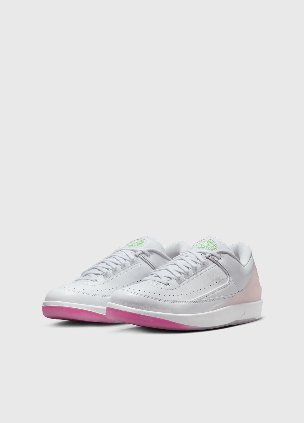 Air Jordan 2 Low 'Cherry Blossom' Retro Basketball Shoes - Men's Casual Sneakers for Streetwear & Sports Fashion