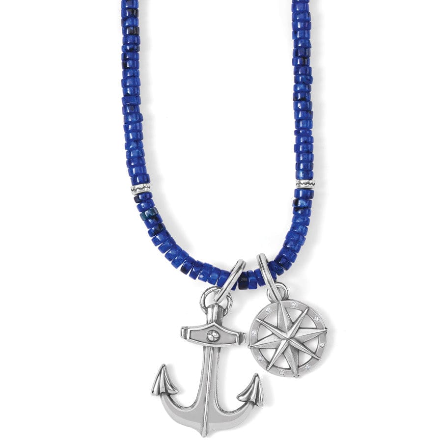 Anchor and Soul Beaded Necklace - Handmade Boho Jewelry for Women - Spiritual Healing & Chakra Balancing - Perfect for Yoga, Meditation & Everyday Wear