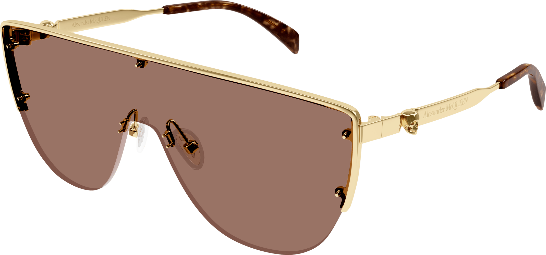 Alexander McQueen AM0457S Sunglasses - Luxury Designer Shades for Men & Women | Perfect for Outdoor Activities, Travel & Fashion Statements