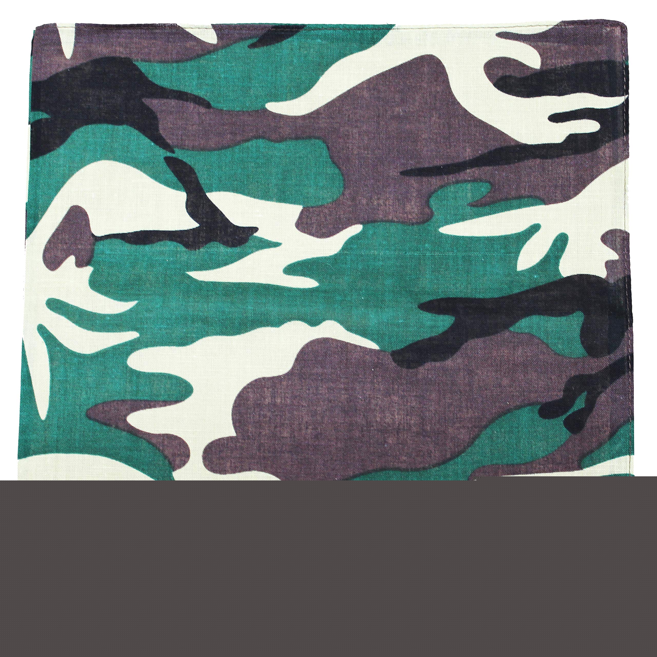 96-Pack 100% Cotton Bandanas - Bulk Wholesale Bandanas for Crafts, DIY, Fashion & Outdoor Activities (Camping, Hiking, Picnics)