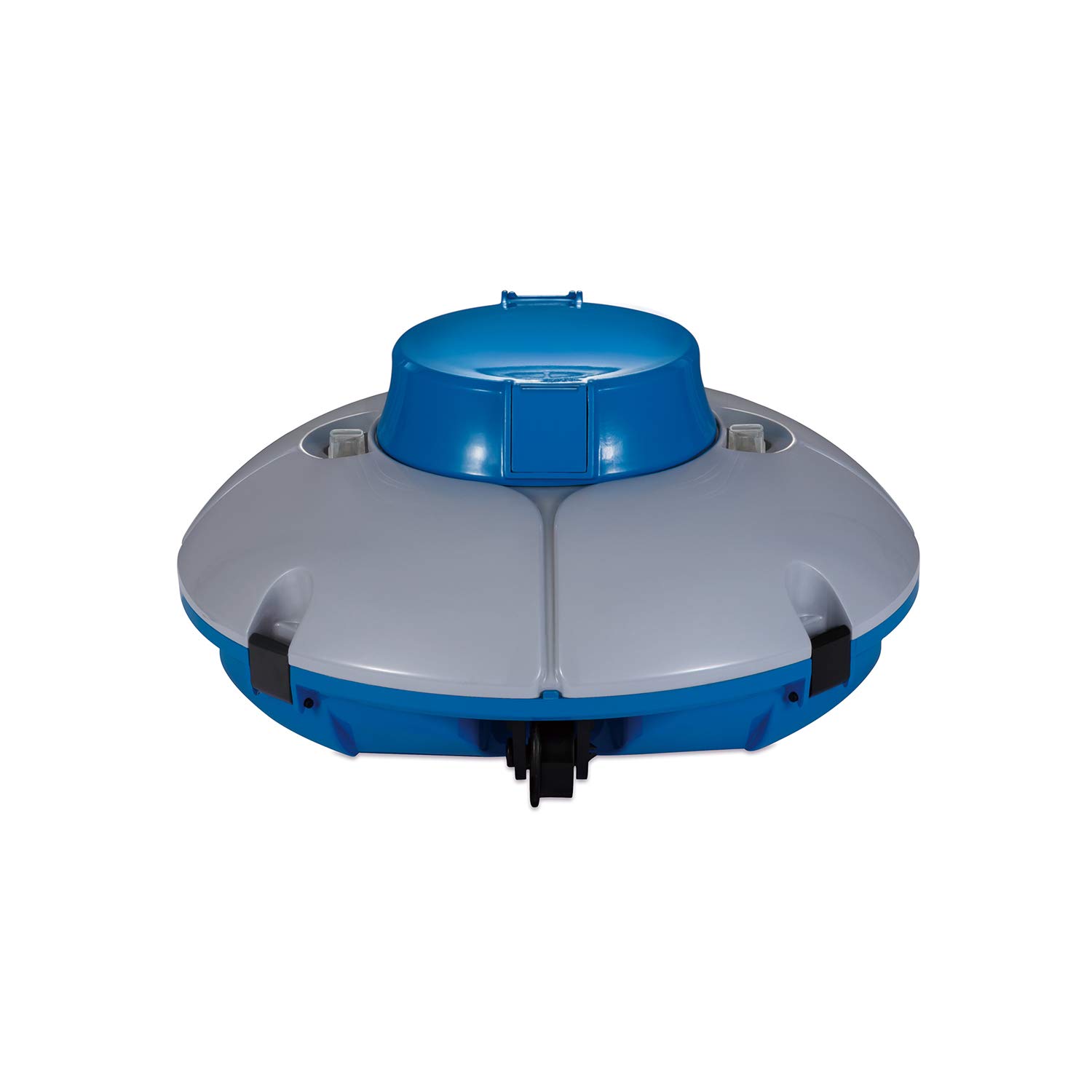 Summer Waves P56000024 Cordless Rechargeable Robotic Pool Cleaner for Above Ground & Flat Floor Pools - Automatic Water Vacuum System (Gray/Blue) - Perfect for Inground & Above Ground Pool Maintenance