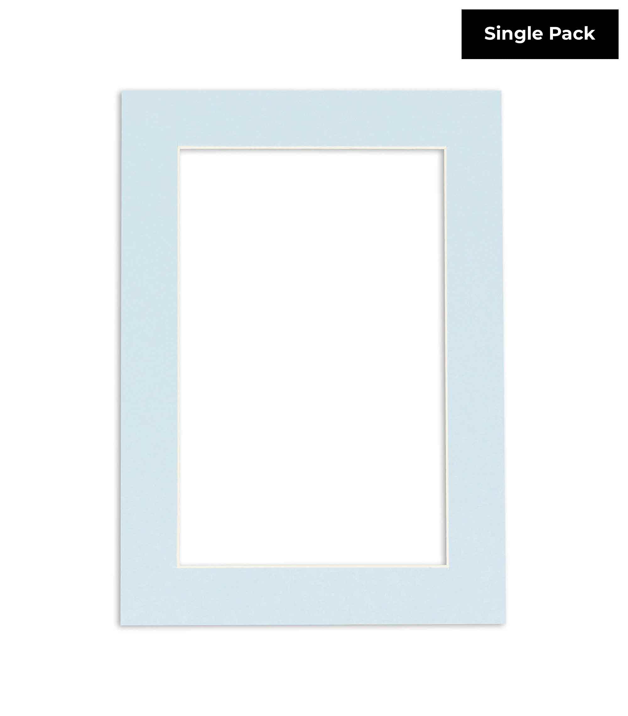24x36 Acid-Free Baby Blue Precut Mat Board - Fits 28x40 Picture Frame | Premium Photo Matte for Family Photos, Artwork & Framing | Perfect for Home Decor, Gallery Displays & Professional Show Kits (Pack of 1)