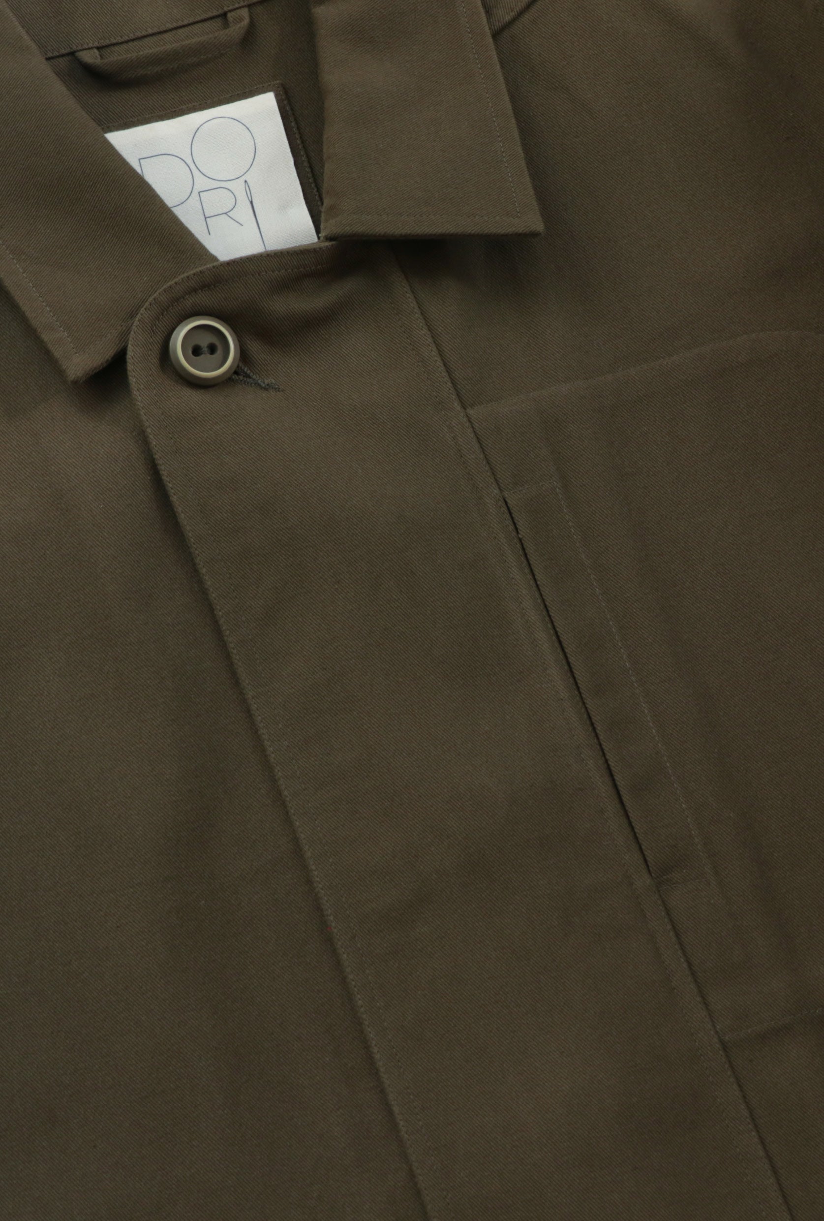 DUKE TWILL OVERSHIRT - Men's Casual Button-Up Shirt Jacket for Spring & Fall - Perfect for Outdoor Adventures, Date Nights & Layered Streetwear Looks