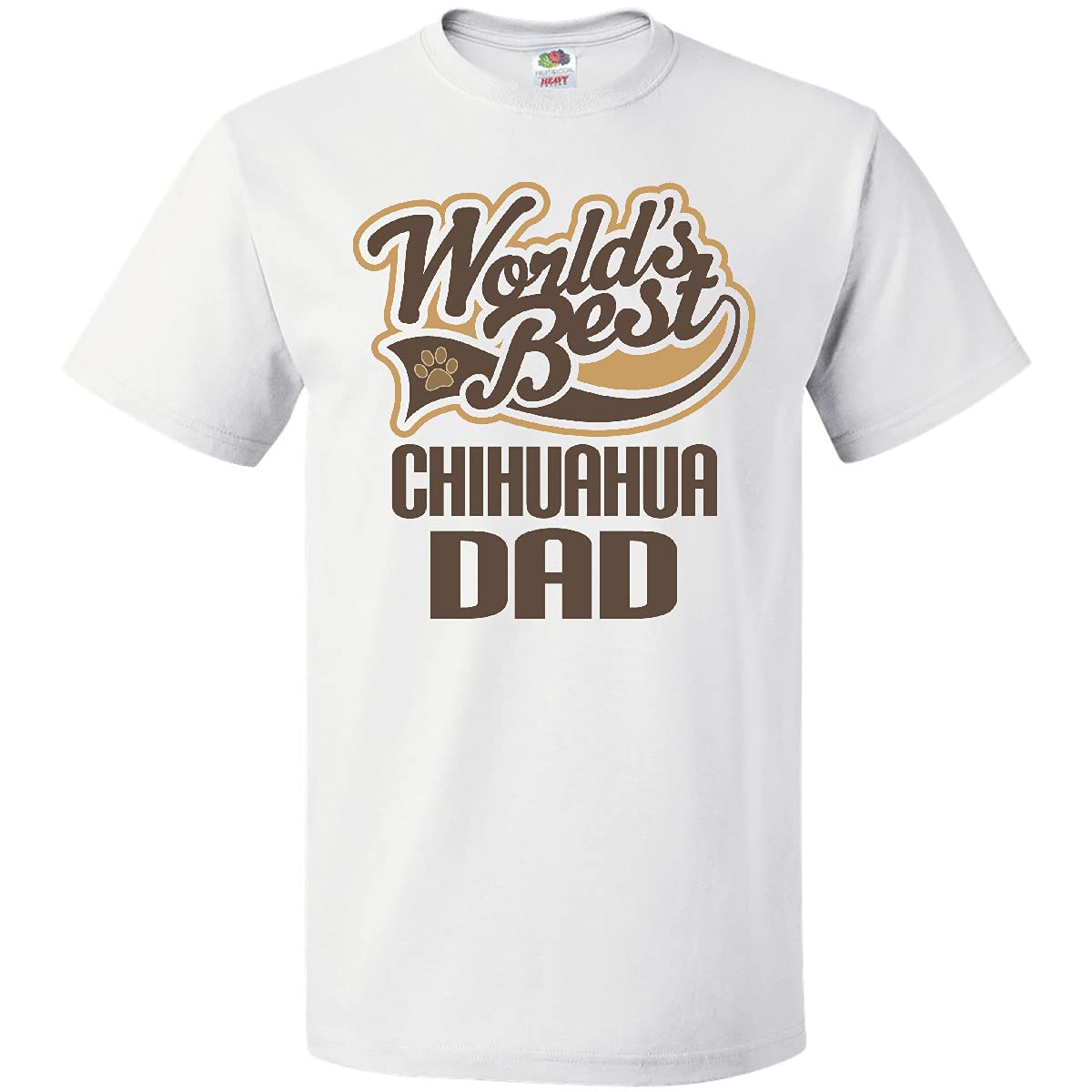 Inktastic Chihuahua Dad Dog Lover Gift T-Shirt - Funny Pet Owner Apparel for Father's Day, Birthday & Casual Wear