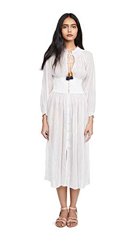 Multi Lurex Stripe Cover Up
