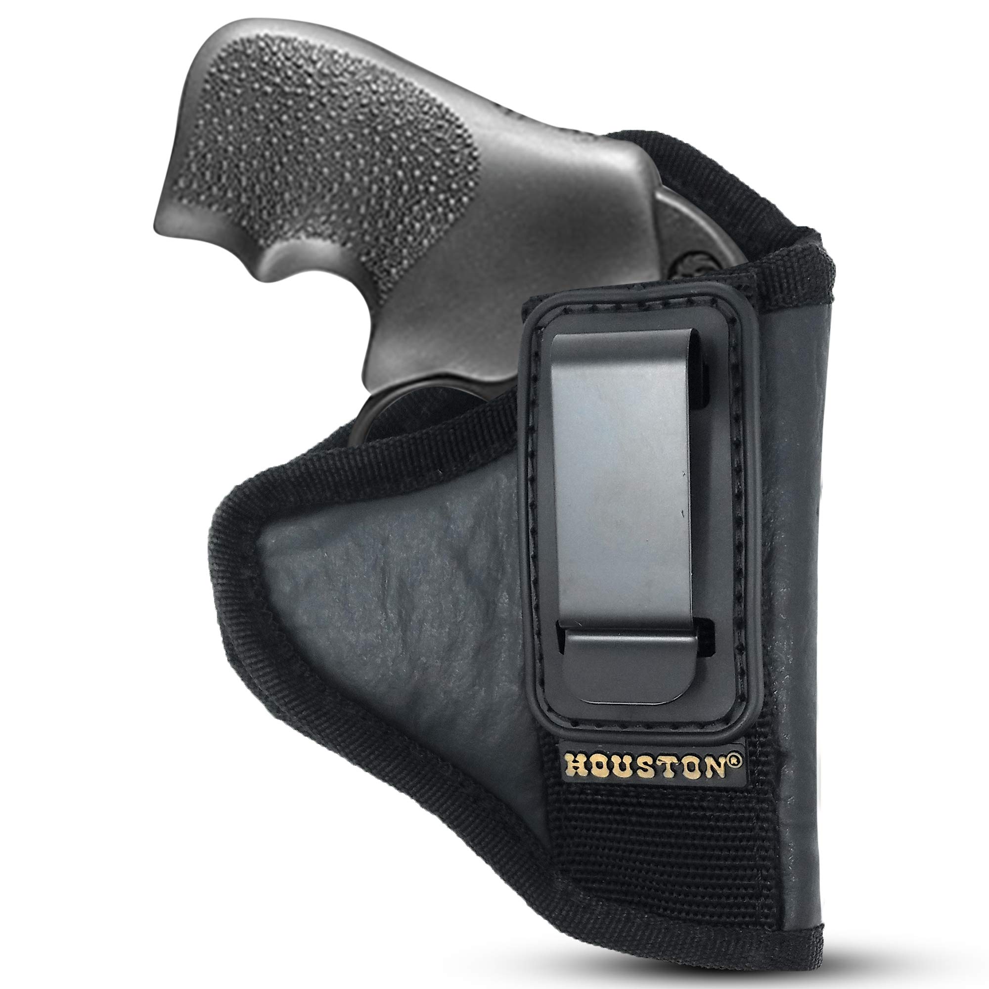 **Concealed Carry IWB Tuckable Gun Holster for S&W Revolvers, Charter Arms, Rossi 38, Taurus BG LCR & 38 J - Right Handed - Comfortable & Secure Holster for Men & Women - Perfect for Everyday Carry & Concealed Protection**