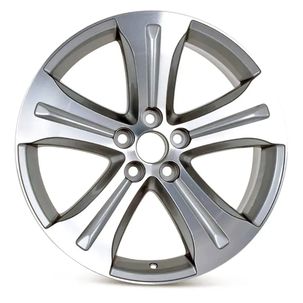 19 Inch Toyota Highlander Wheel Replacement - Machined Silver Replica Rim 69536 B 426110E160 - Perfect for Off-Roading, City Driving & Car Upgrades