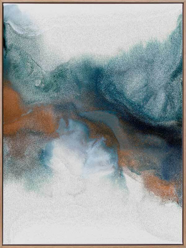Dust and Sky I Canvas Art Print - Modern Wall Decor for Living Room, Bedroom & Office - Perfect for Home & Office Decoration
