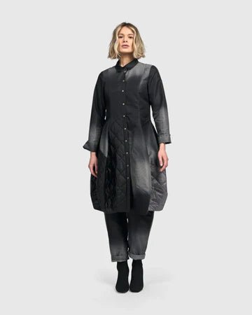 UD404S Urban Reflector Shirt Dress for Women - Stylish Reflective Casual Wear for Night Running, Cycling & Outdoor Safety
