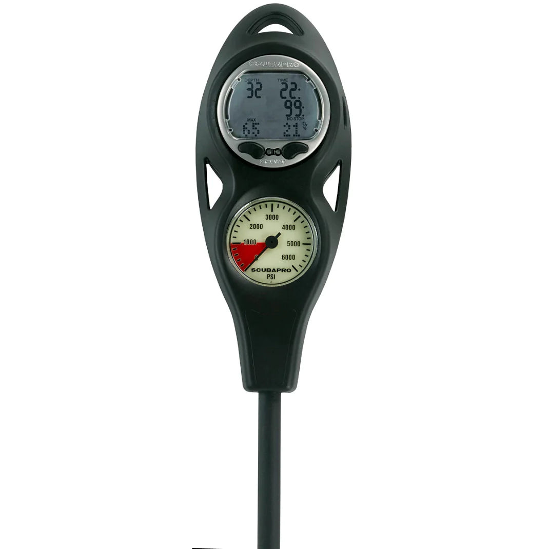 Scubapro Aladin Sport MX Twin Console Dive Computer - Wrist Mounted for Scuba Diving, Snorkeling & Freediving - Dual Gas Nitrox Compatible for Underwater Adventures