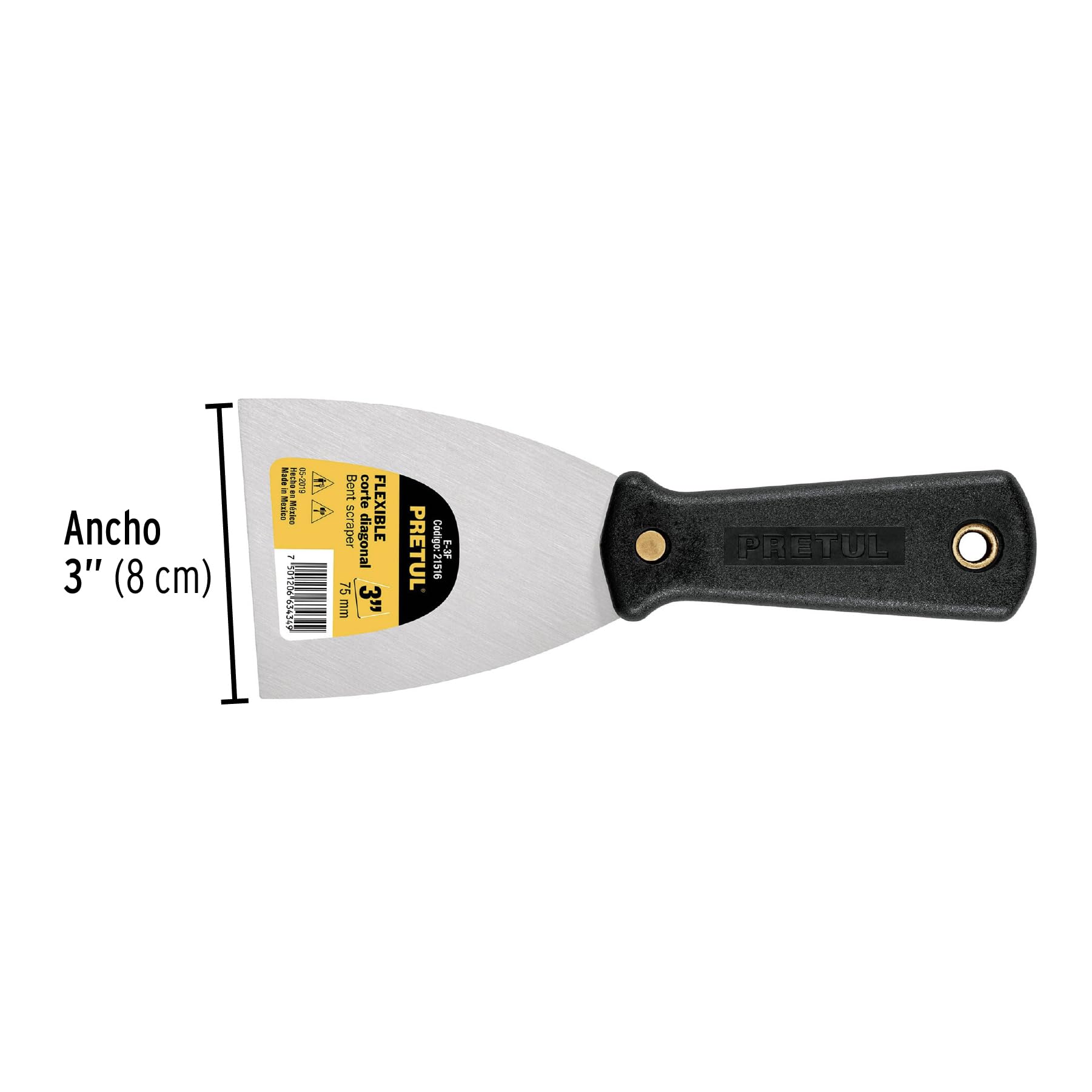 Flexible 3-Inch Spatula - Heat-Resistant Kitchen Tool for Baking, Cooking, and Flipping Pancakes or Eggs