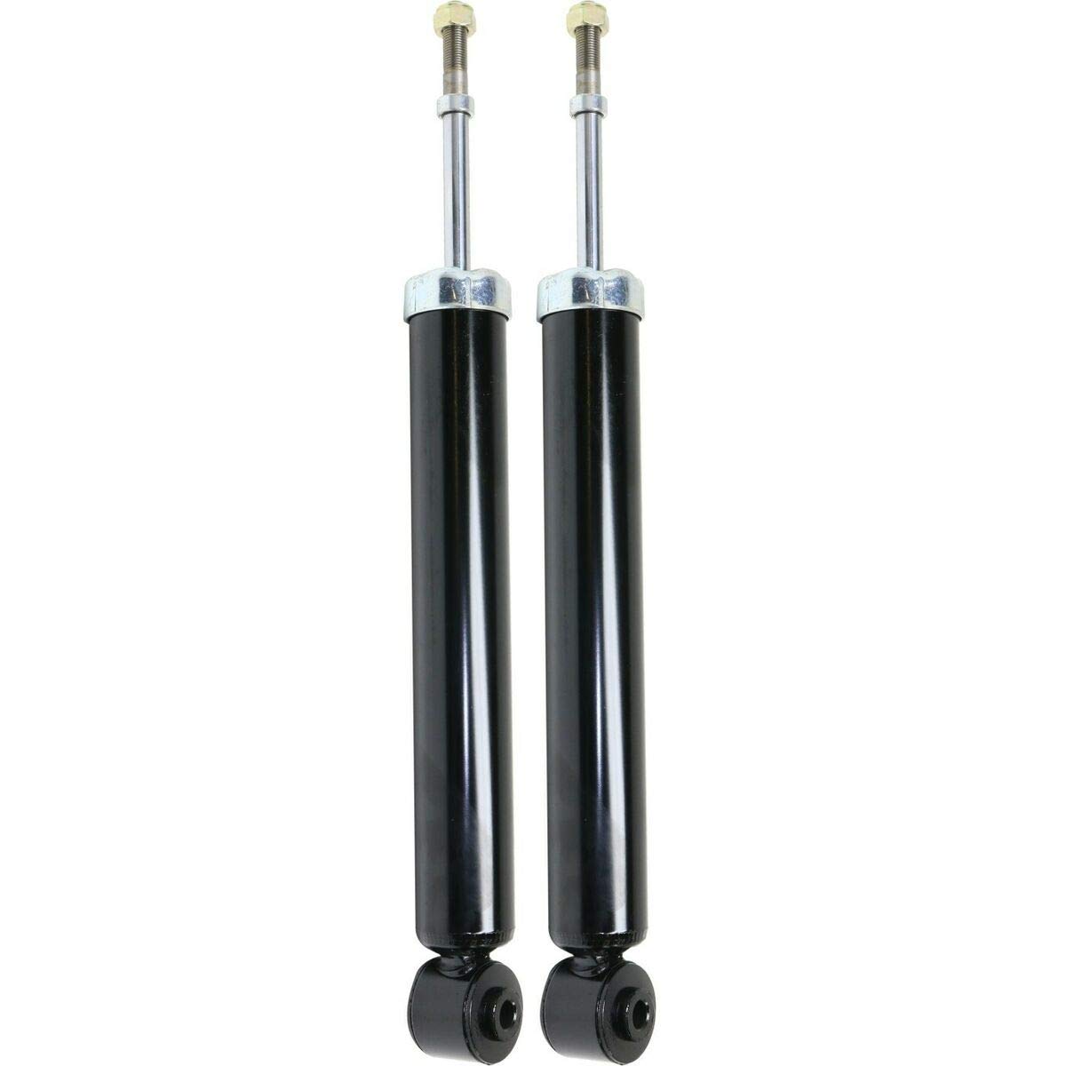 2009-2014 Nissan Murano Rear Shock Absorber Set - 2PC Black Replacement Shocks for Smooth Ride & Enhanced Safety - Perfect for Off-Roading, Daily Commute & Long Road Trips