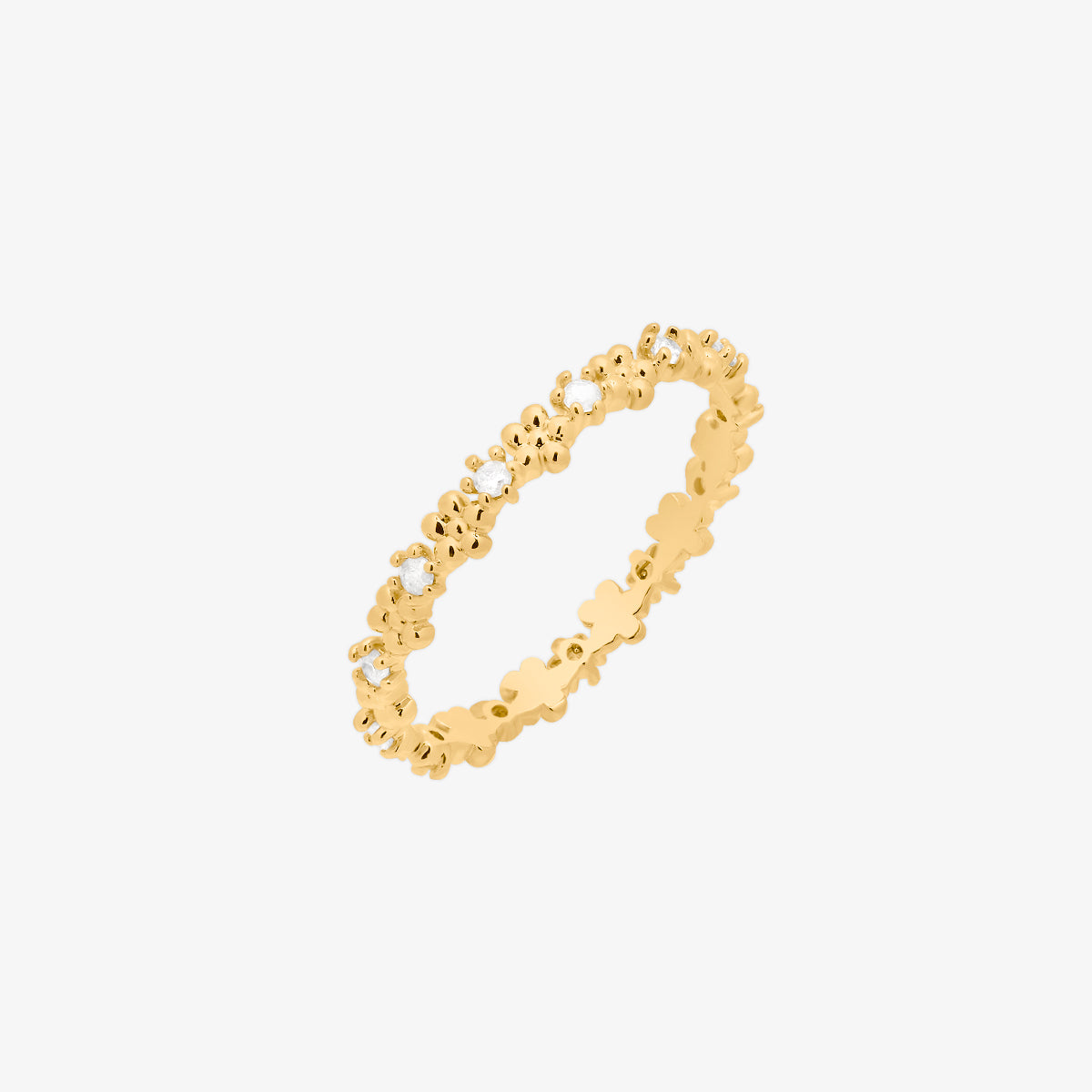 Elegant Cubic Snowflake Ring - Sterling Silver or Gold Plated Christmas Jewelry Gift for Women - Perfect for Holiday Parties, Weddings & Special Occasions