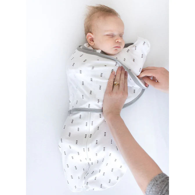 Omni Swaddle Sack Gray - Soft Baby Swaddle Blanket for Newborns & Infants - Perfect for Sleep, Swaddling & Comfort - BGB 0013
