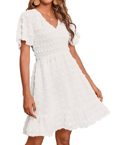 Swiss Dot White