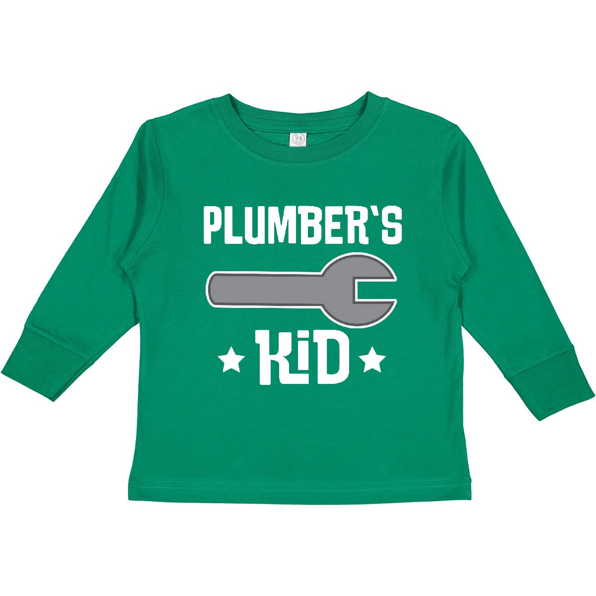 Inktastic Plumbers Kid Toddler Long Sleeve T-Shirt - Funny Plumbing Design for Boys & Girls - Soft Cotton Comfort - Perfect for Playdates & Family Outings
