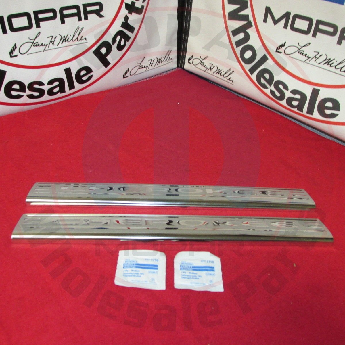 Genuine Mopar Door Sill Guards for Jeep, Dodge, Chrysler - Premium Protection & Style Upgrade for Your Vehicle Interior