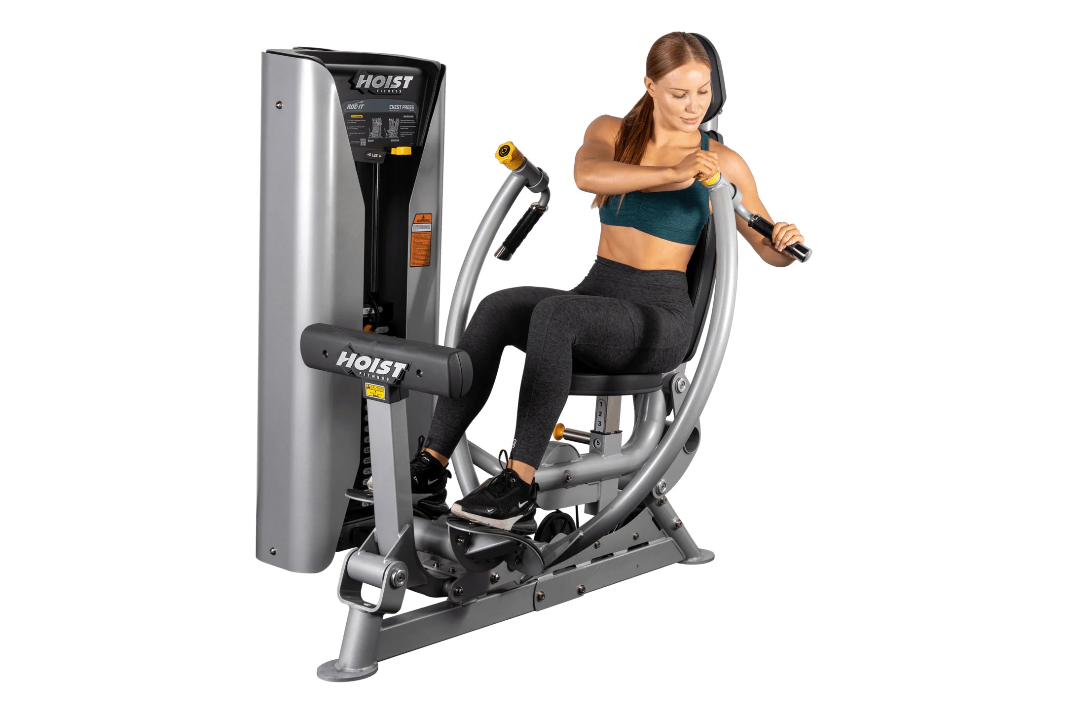 Hoist ROC IT Chest Press Machine (RS 2301) - Professional Gym Equipment for Strength Training & Muscle Building - Perfect for Home Gyms & Commercial Fitness Centers