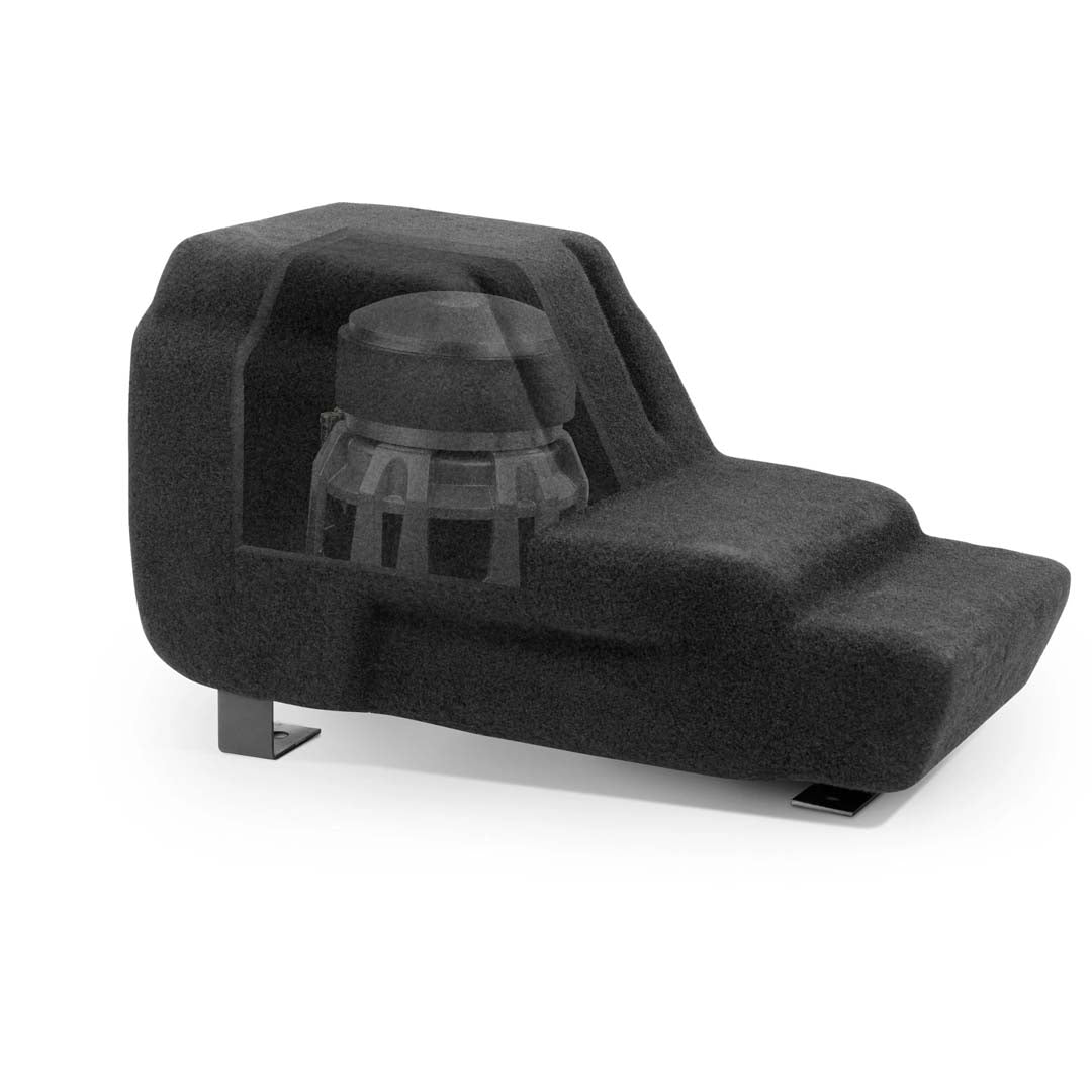 JL Audio SB F SUPRCNSL2/8W7 Stealthbox Subwoofer Enclosure for 2008-2011 Ford Super Duty with Short Center Console & Bucket Seats | 8W7AE 500W RMS | Perfect for Truck Audio Upgrades & Enhanced Bass Performance