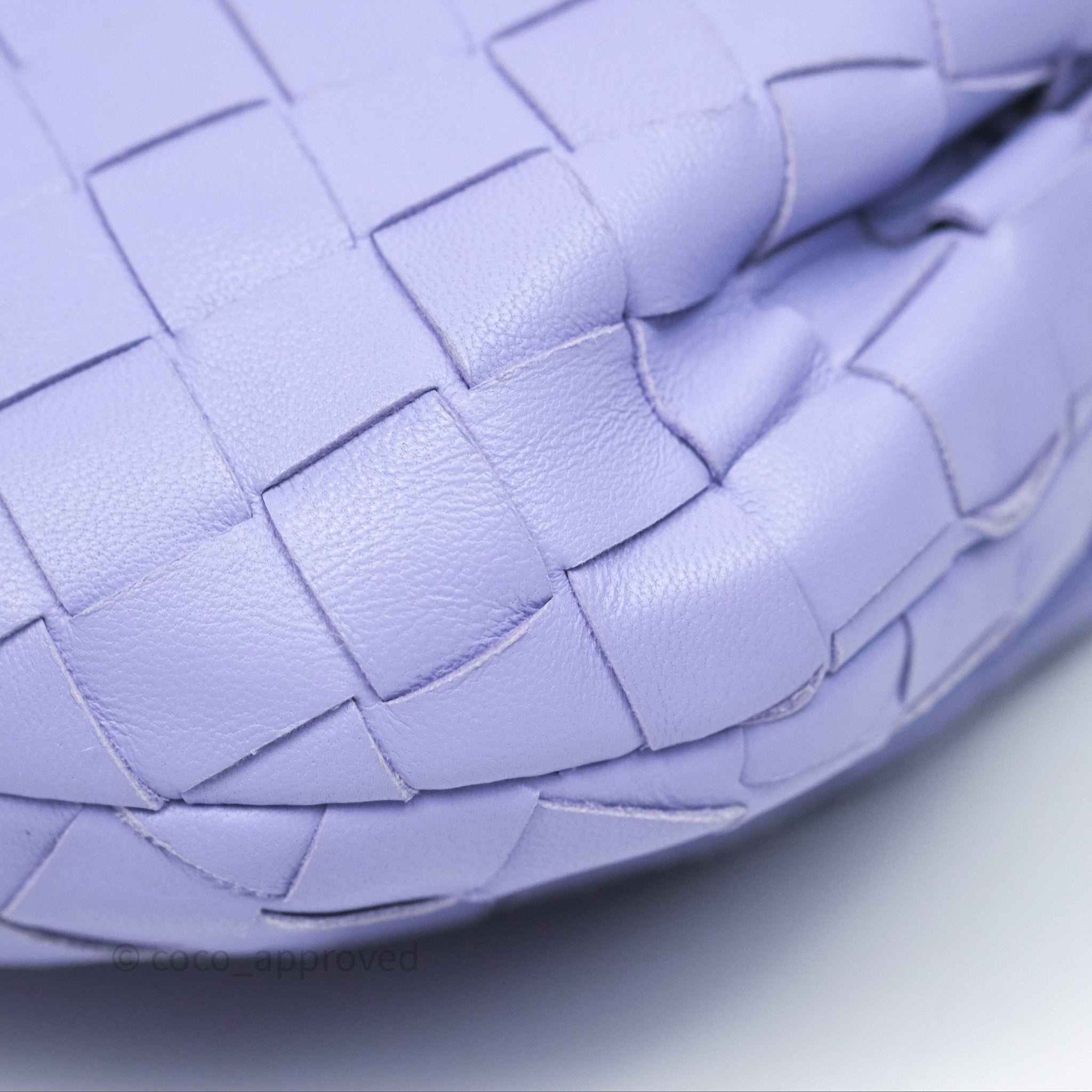 Bottega Veneta Mini Jodie Bag in Purple Intrecciato Lambskin Leather - Perfect for Everyday Use, Date Nights & Special Occasions