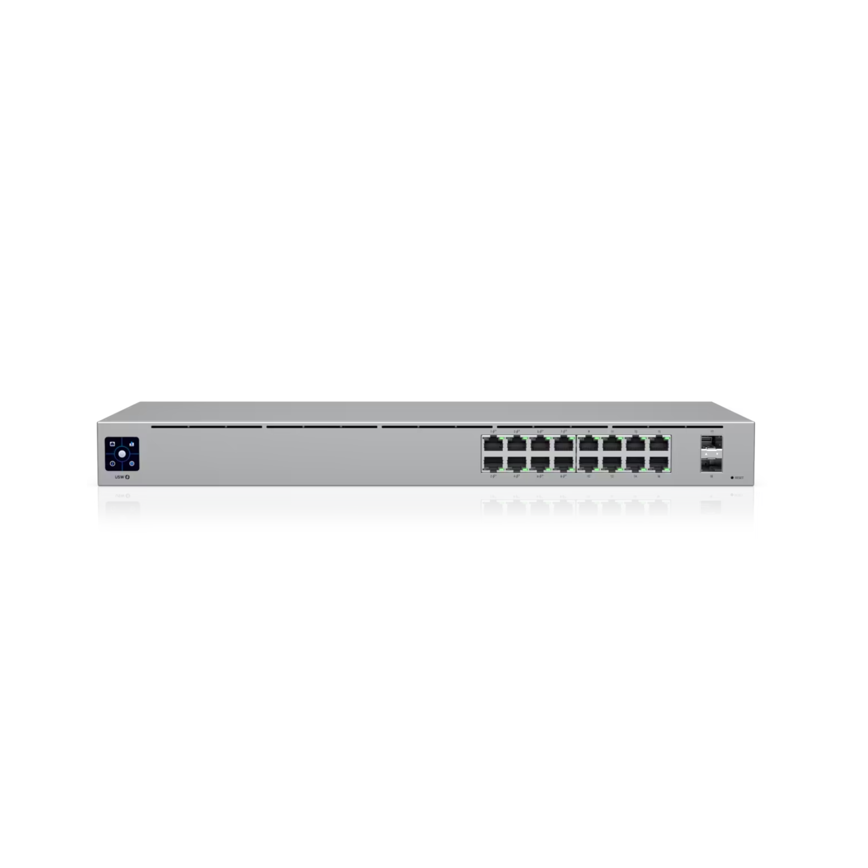 Ubiquiti UniFi 16 Port Gigabit PoE Ethernet Switch with 150W Power - Network Switch for Home & Office, Perfect for IP Cameras, VoIP Phones & Wireless Access Points
