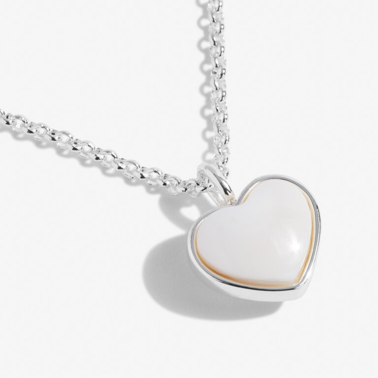Joma Jewellery A Little 'Marvellous Mum' Necklace - Elegant Mother's Day Gift for Women, Sterling Silver Pendant with Heart Charm | Perfect for Birthdays, Anniversaries & Special Occasions