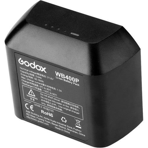 Godox AD400Pro Flash Head Li-Ion Rechargeable Battery - Power Your Professional Photography & Studio Lighting