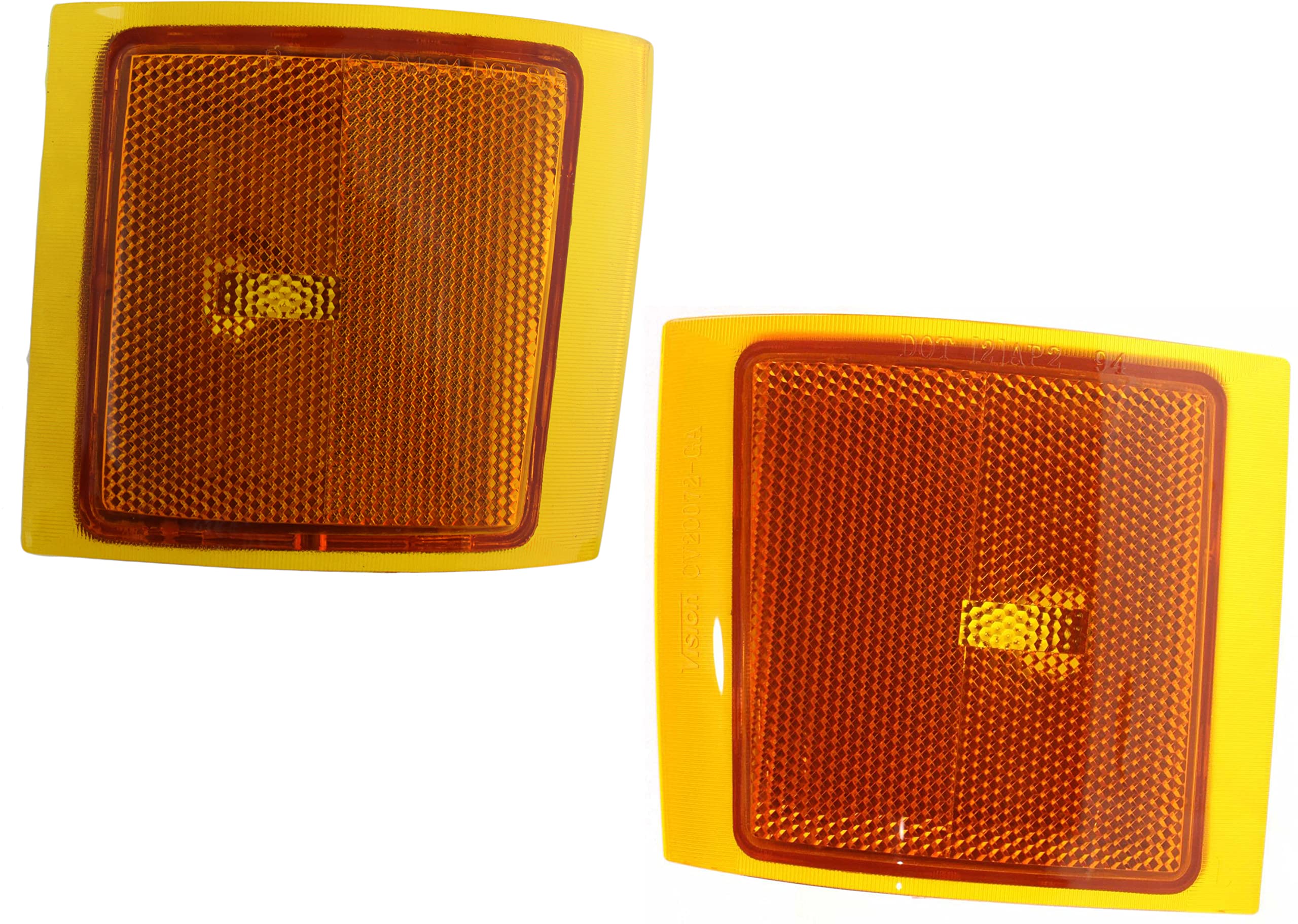 Garage-Pro Side Marker Set for 1994-1999 Chevy K1500 & Tahoe - Durable Replacement for Outdoor Use