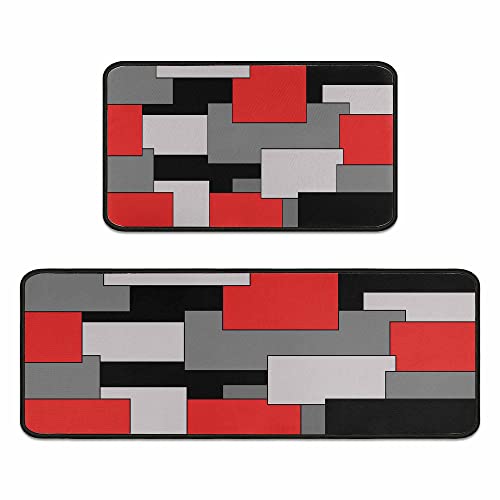 Black and Red Grey