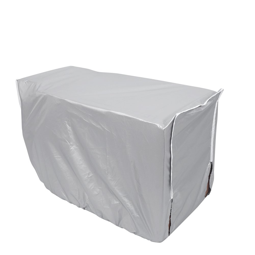 Ranvo Air Conditioner Cover - Waterproof, Anti-Snow, UV Resistant Polyester Outdoor AC Unit Cover (3 Pack) - Protects AC from Weather Damage, Dust & Debris - Perfect for Winter Storage & Year-Round Protection