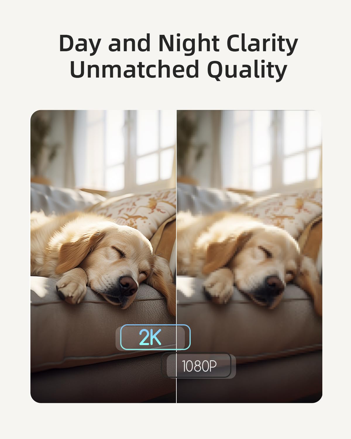 Blurams 2K Indoor Security Camera with 360° PTZ, 5GHz/2.4GHz Dual-Band WiFi, Motion Tracking, 2-Way Audio, IR Night Vision & Siren - Pet Monitoring & Home Security Camera for Dogs, Cats & Baby Safety (Cloud/SD Storage) - Perfect for Nursery, Living Room & Office Surveillance
