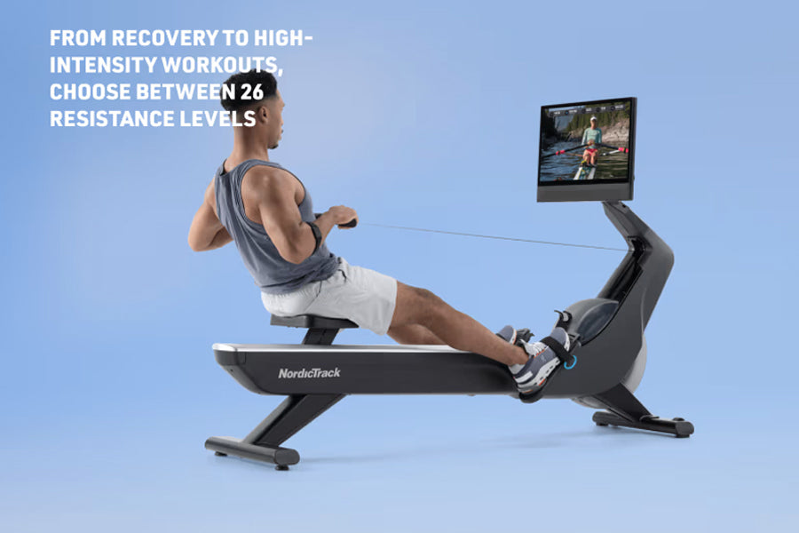 NordicTrack RW900 Rowing Machine - Premium Home Rower with Interactive Training - Perfect for Home Gym, Cardio Workouts & Full-Body Exercise