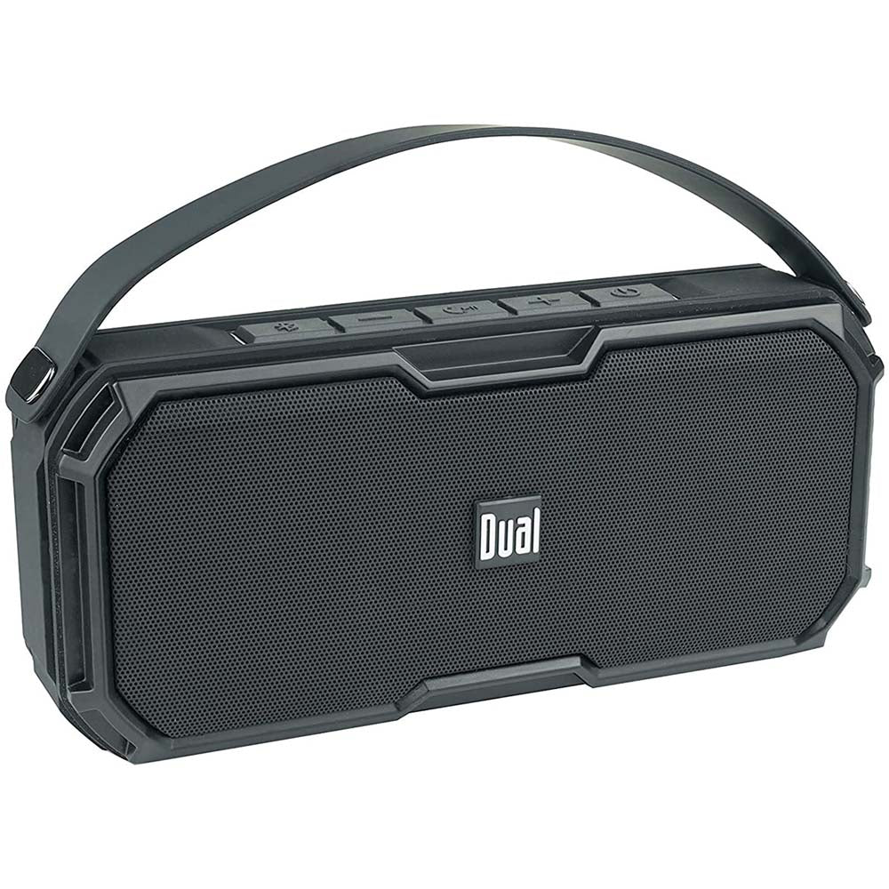 Dual AMBTWS6 True Wireless Portable Bluetooth Speaker - Waterproof, Loud Sound for Outdoor, Travel, Beach & Pool Parties