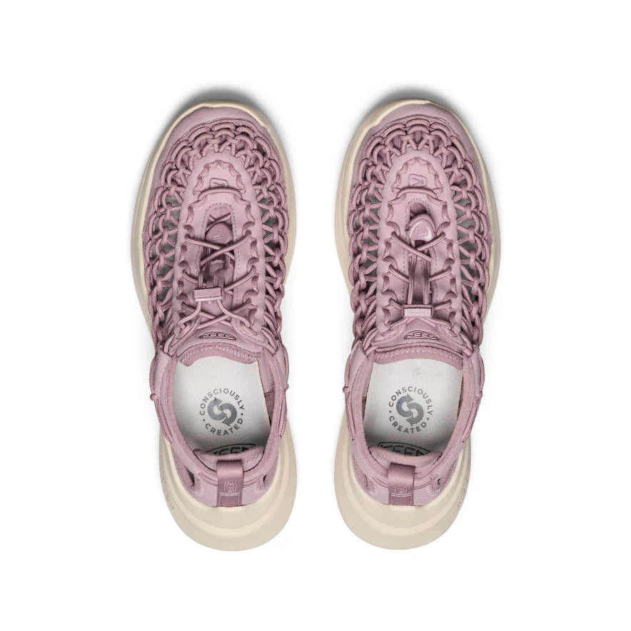 Women's UNEEK WK Sneakers - Comfortable Slip-On Shoes in Toadstool/Birch Colors | Perfect for Casual Wear, Walking & Travel