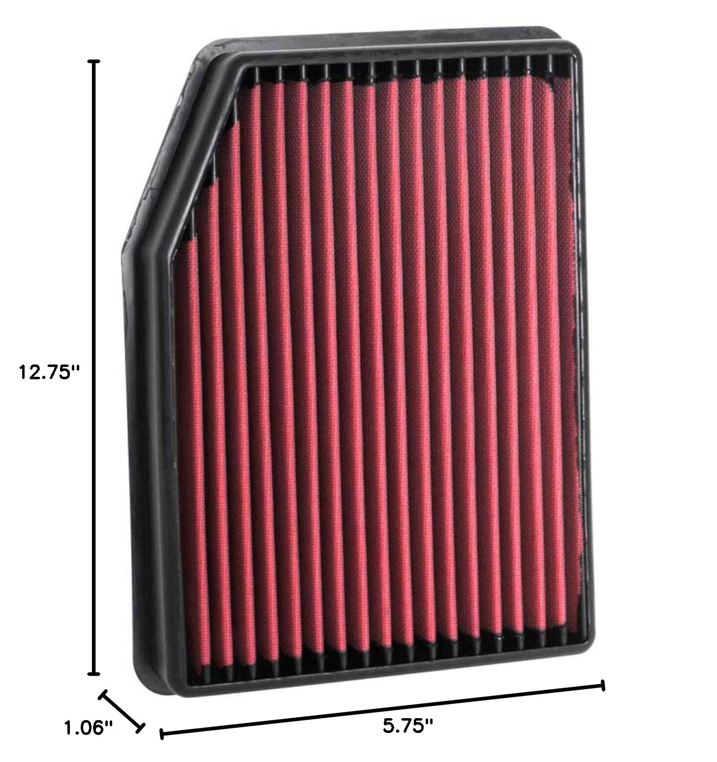 AIRAID 851-083 High Performance Replacement Air Filter for Cars & Trucks - Improves Engine Airflow & Fuel Efficiency